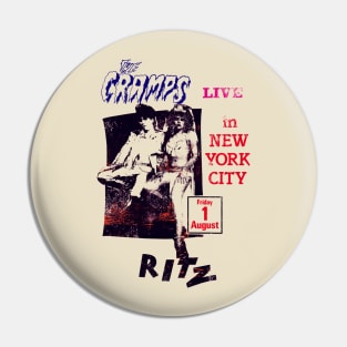 The Cramps Live in New York Pin