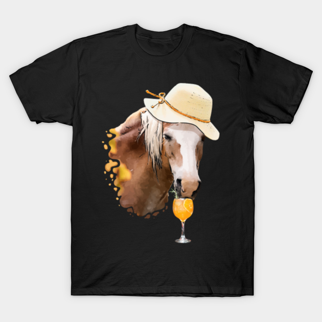Funny Horse Derby Party For Girls Horse Racing - Horse Racing - T-Shirt