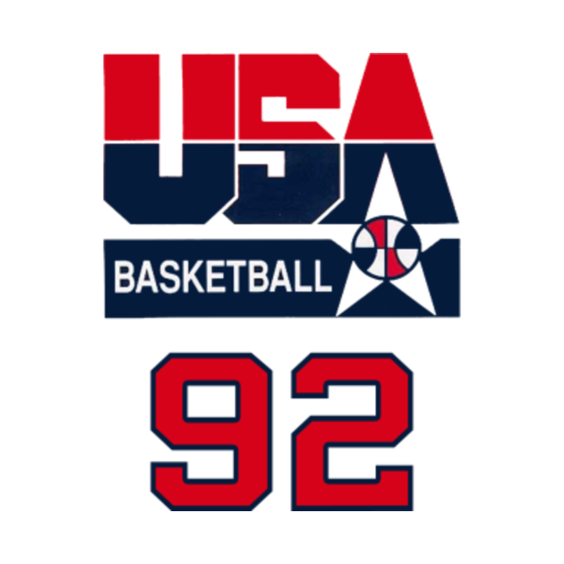 Download USA DREAMTEAM - Dream Team 92 - T-Shirt | TeePublic