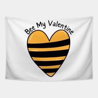 Bee My Valentine Tapestry