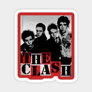 The Clash-Vintage Potrait Magnet