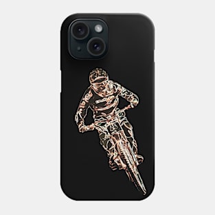 mtb downhill Phone Case