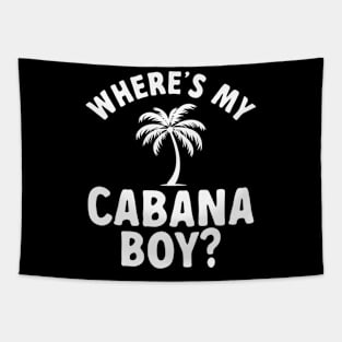 Cabana Beach Bender Where'S My Cabana Tapestry