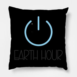 Earth Hour Pillow