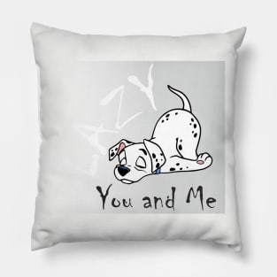 LAZY  you and me Pillow