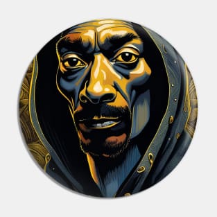 Snoop Doggy Fantacy Music Art T-Shirt Pin