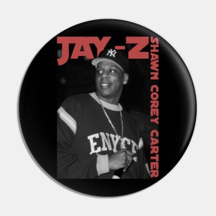 jayZ oldschool - monochrome style Pin