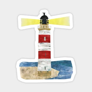 Lighthouse (with light) Magnet