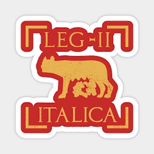 Legio II Italica Wolf Emblem Roman Legion Magnet