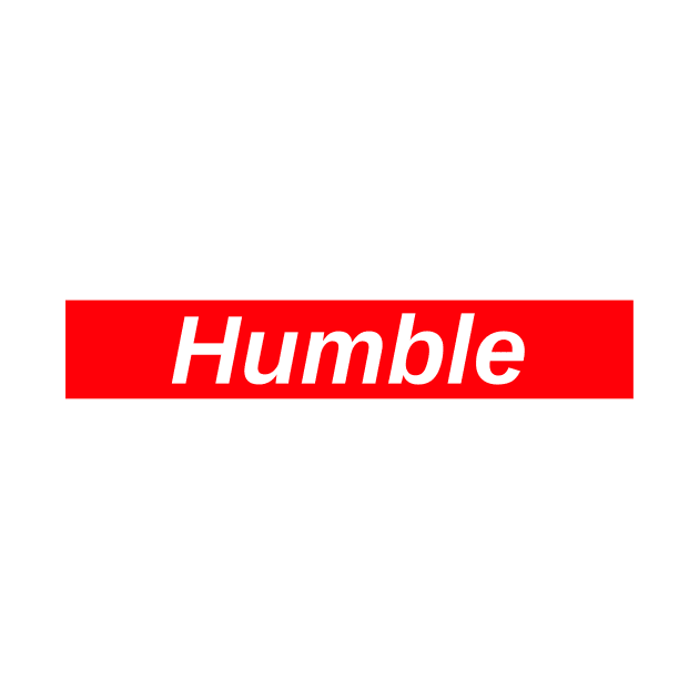 Humble // Red Box Logo by FlexxxApparel