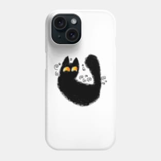 Excited Cat MS paint Phone Case