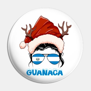 El Salvador girl, Guanaca Christmas gift , Regalo Navidad El Salvador Pin