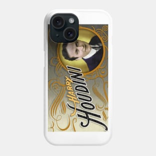 Harry Houdini - Vintage Advertisement Portrait Phone Case