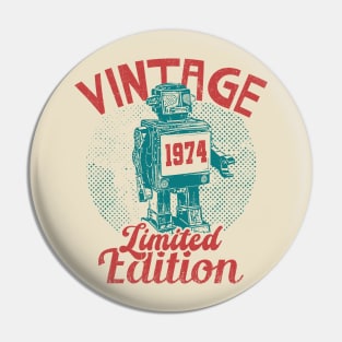 1974 limited edition retro Pin