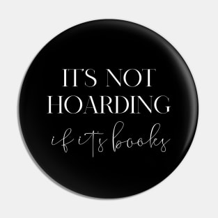 It's not hoarding if it's books Pin