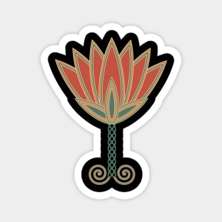 Egyptian Lotus Symbol Magnet