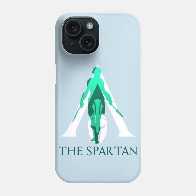 The Spartan Phone Case by ArnarionArt