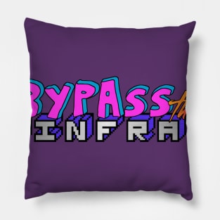 Bypass The Mainframe Logo Pillow