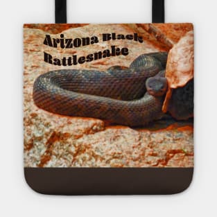 Arizona Black Rattlesnake Tote