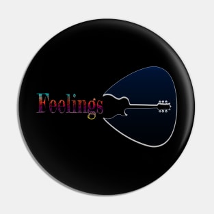 Feelings-Guitar Pin