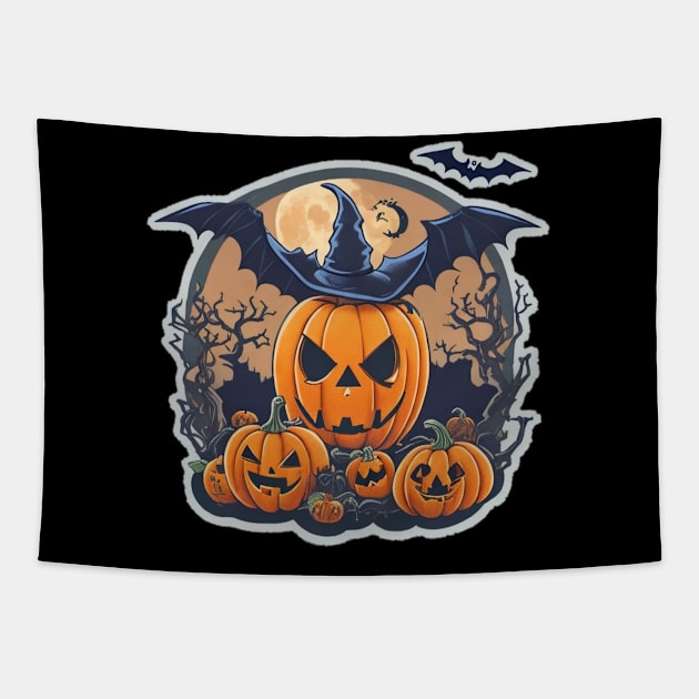 witch halloween Tapestry by sukhendu.12