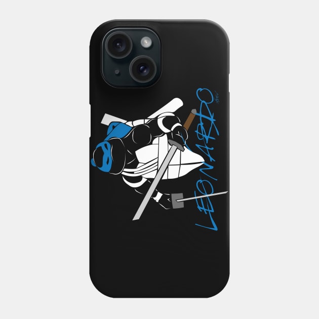 Leonardo - TMNT Phone Case by NDeV Design