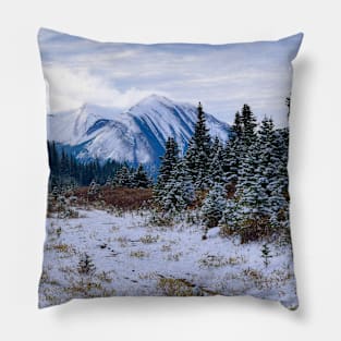 Highwood Pass Alberta Pillow