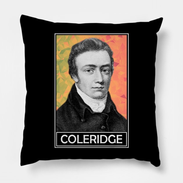 Samuel Taylor Coleridge Pillow by TheLiterarian