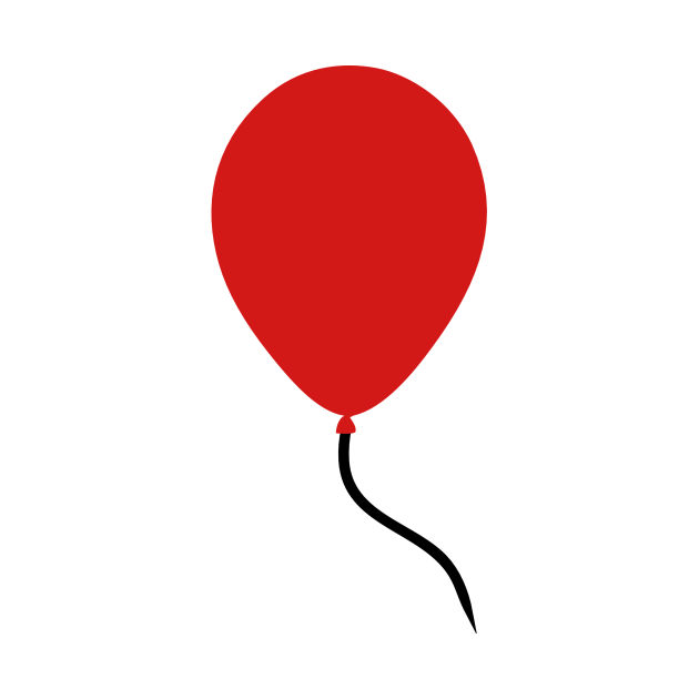 Red Balloon Emoji - Red Balloon - T-Shirt | TeePublic