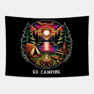 Go camping Tapestry