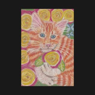 orange ginger cat T-Shirt