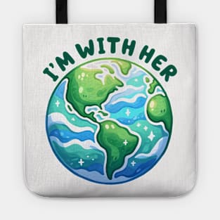 I'm With Her Tote