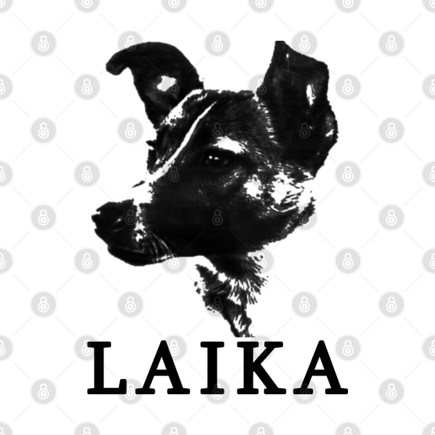 Laika the Communist Space Dog by asimplefool