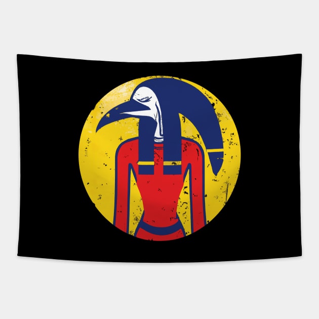 Thoth | Egyptian God Tapestry by Decamega