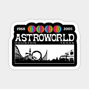 Astroworld Houston Magnet