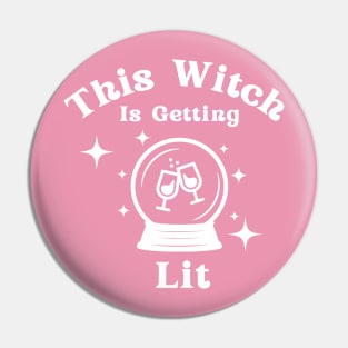 This Witch is Getting Lit Bachelorette Pin
