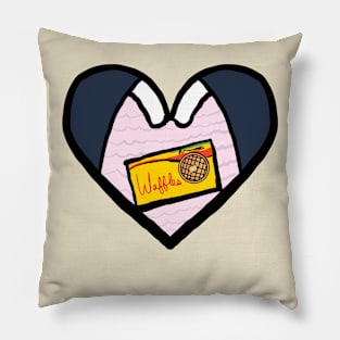 Crazy Friend Heart Pillow