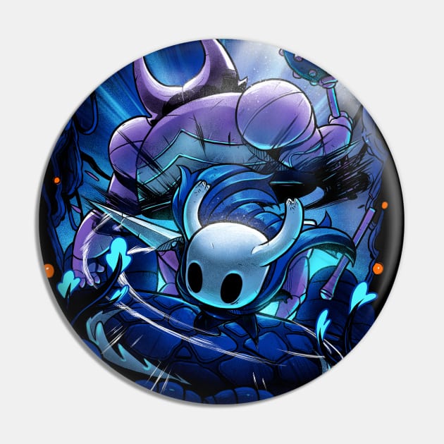 Knight Of Hallownest Pin by BrunoMota