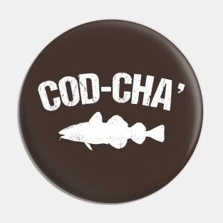 Cod-Cha Cod Fish Pin