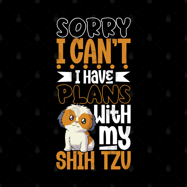 I have plans with my Shih Tzu by Modern Medieval Design