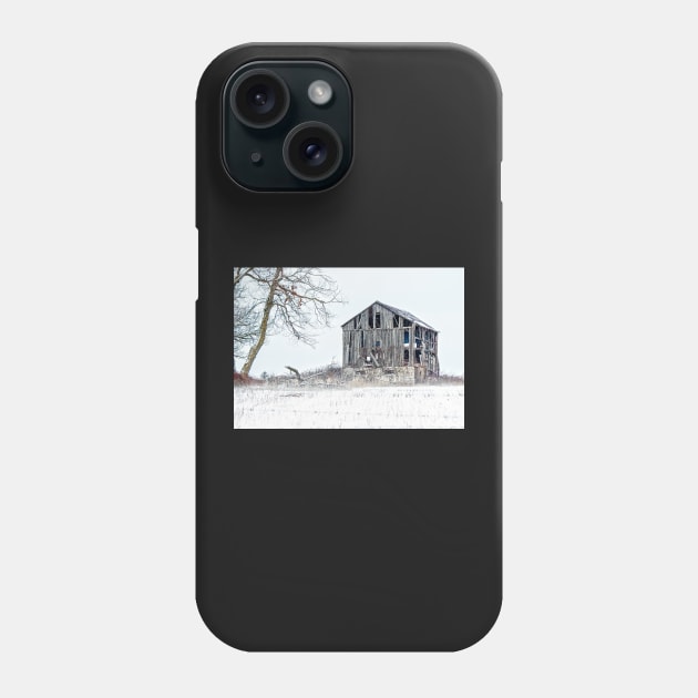 Winter Barn Phone Case by Robert Alsop