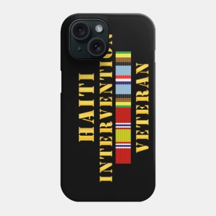 Haiti Intervention Veteran w  EXP SVC Phone Case