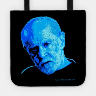 Black Tee - George Carlin Portrait Tote