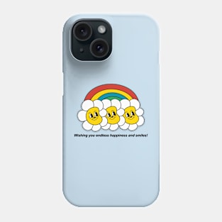 Rainbow and chamomile Phone Case