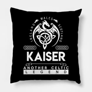 Kaiser Name T Shirt - Another Celtic Legend Kaiser Dragon Gift Item Pillow