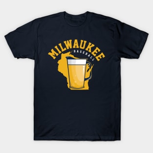 I Am A Brewersaholic Milwaukee Brewers T-Shirt - TeeNavi