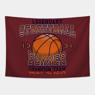 legendary streetball player champion Tapestry