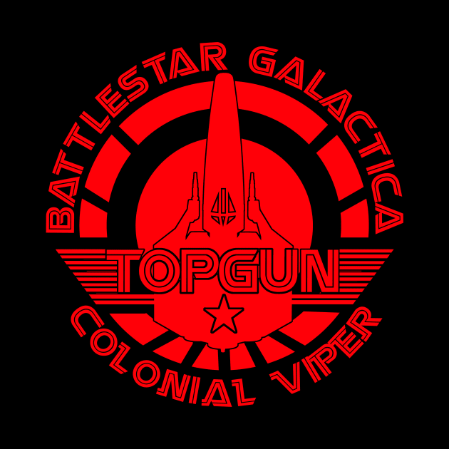 Battlestar Galactica Colonial Viper Topgun by SimonBreeze