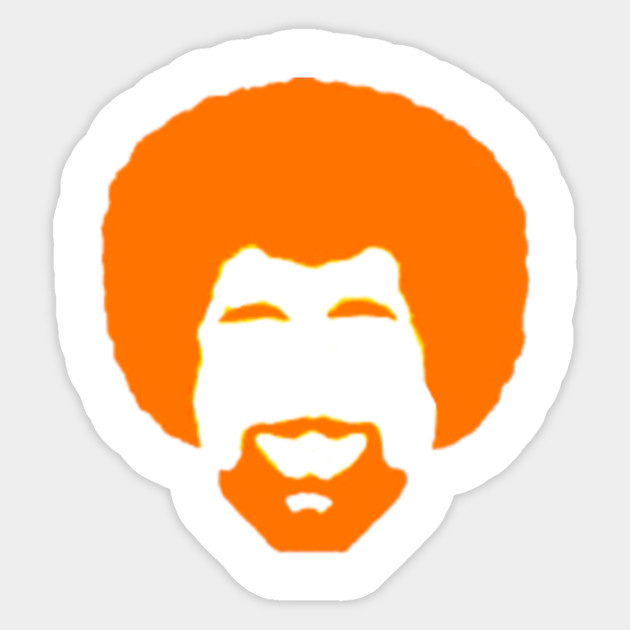 Bob Ross Bob Ross Memes Sticker Teepublic