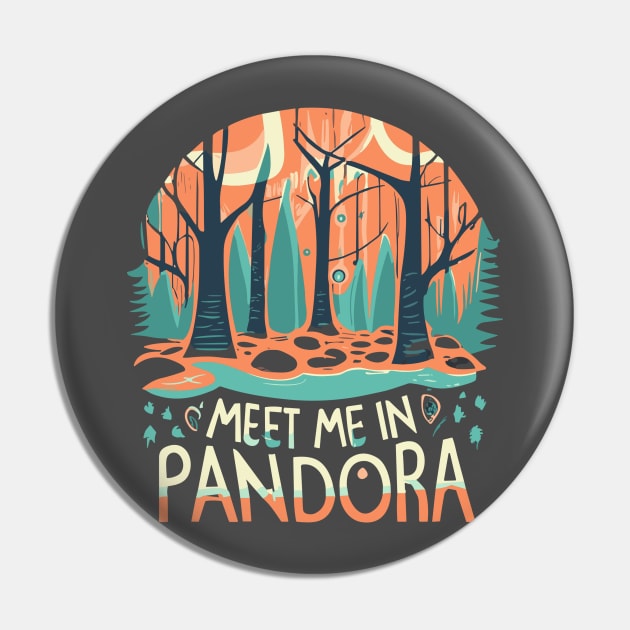 Meet Me in Pandora Pin by InspiredByTheMagic